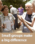 Small groups make a big difference